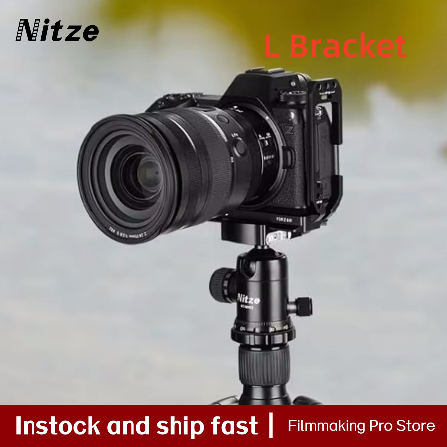 Nikon Camera Z6 Iii - Nitze camera L Bracket for Nikon