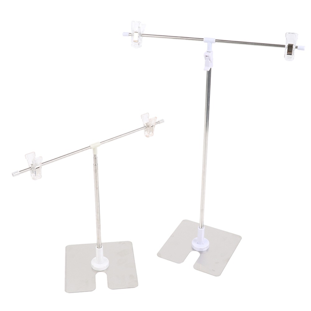 Backdrop Stand Kit - Steel Display Shelf Photography Accessories T-Shape