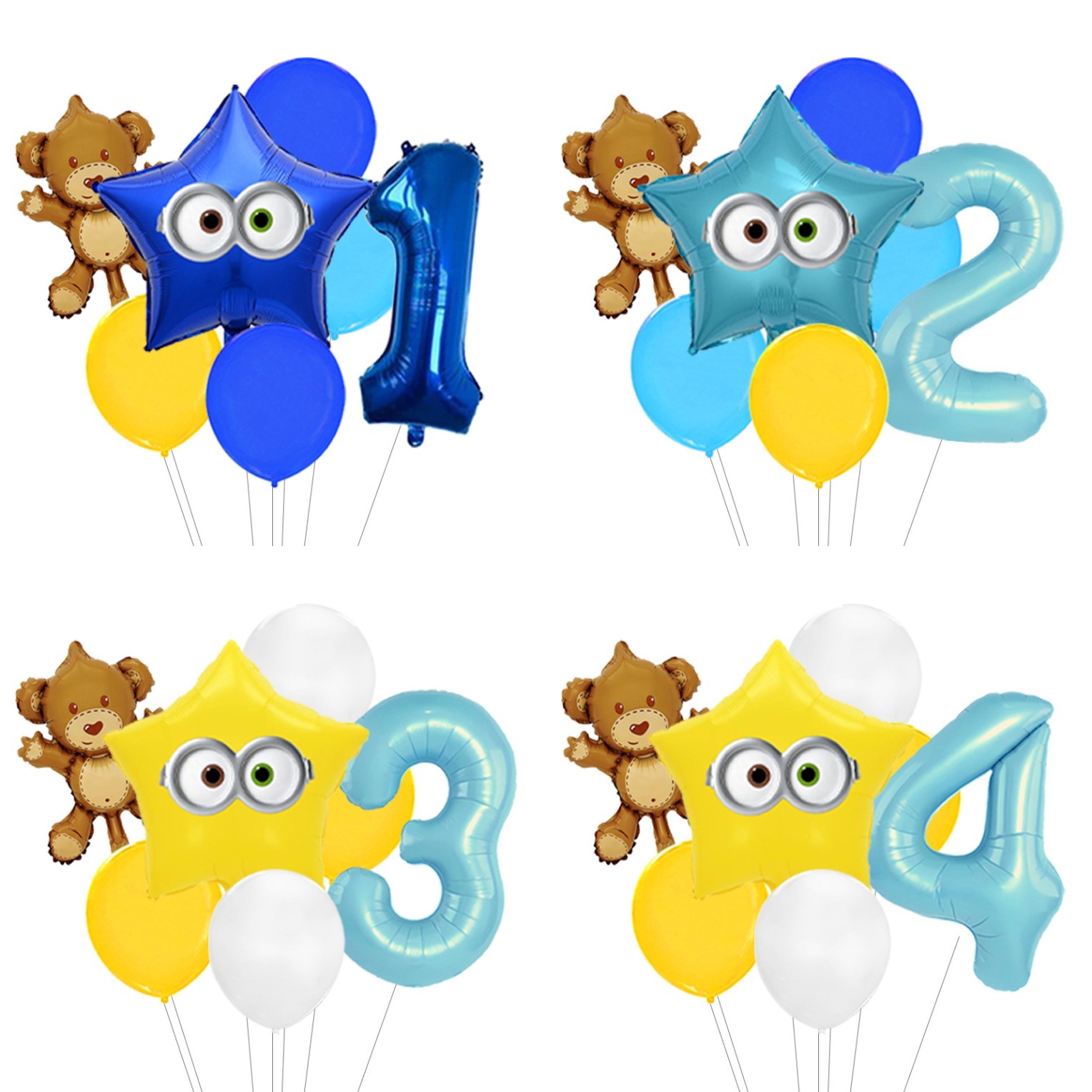 Photography Yellow - Yellow Banana Man Themed Balloon Display