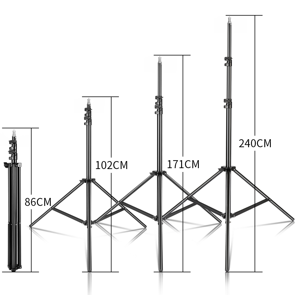 240CM/7.9FT Ốc Vít 1/4 Chụp Ản - đánh giá và giá Photography Umbrella Lighting Kit