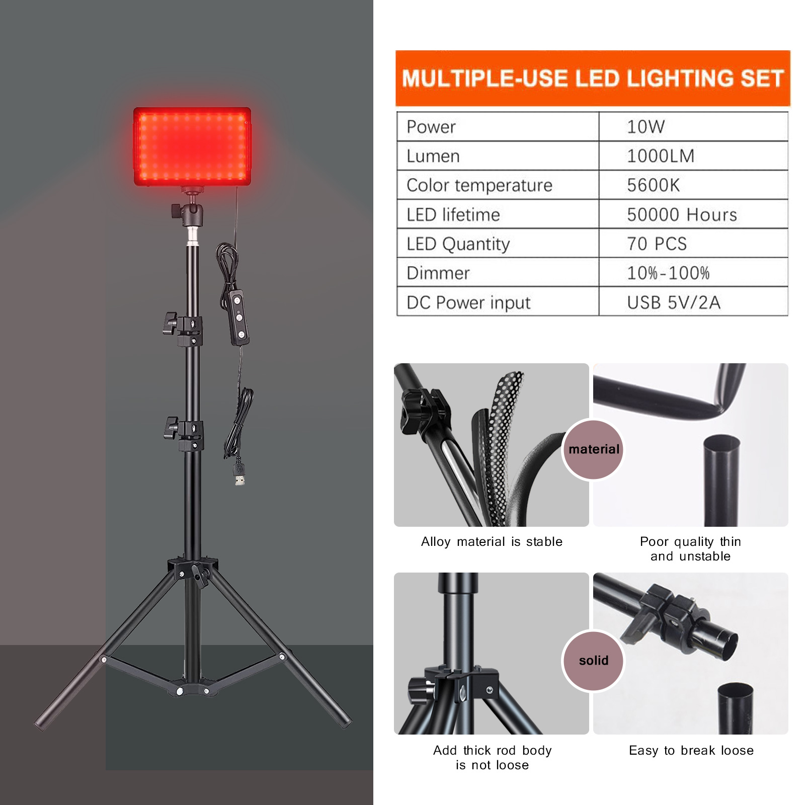 LED Photography Video Light Pa - đánh giá và giá Photography Umbrella Lighting Kit