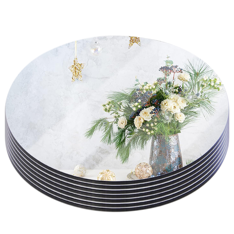 20cm Round Mirror Glass Tray   - đánh giá và giá Photography Term