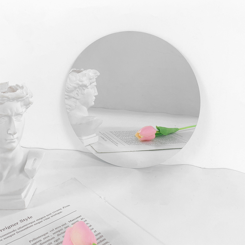 20cm Round Mirror Glass Tray   - đánh giá và giá Photography Term