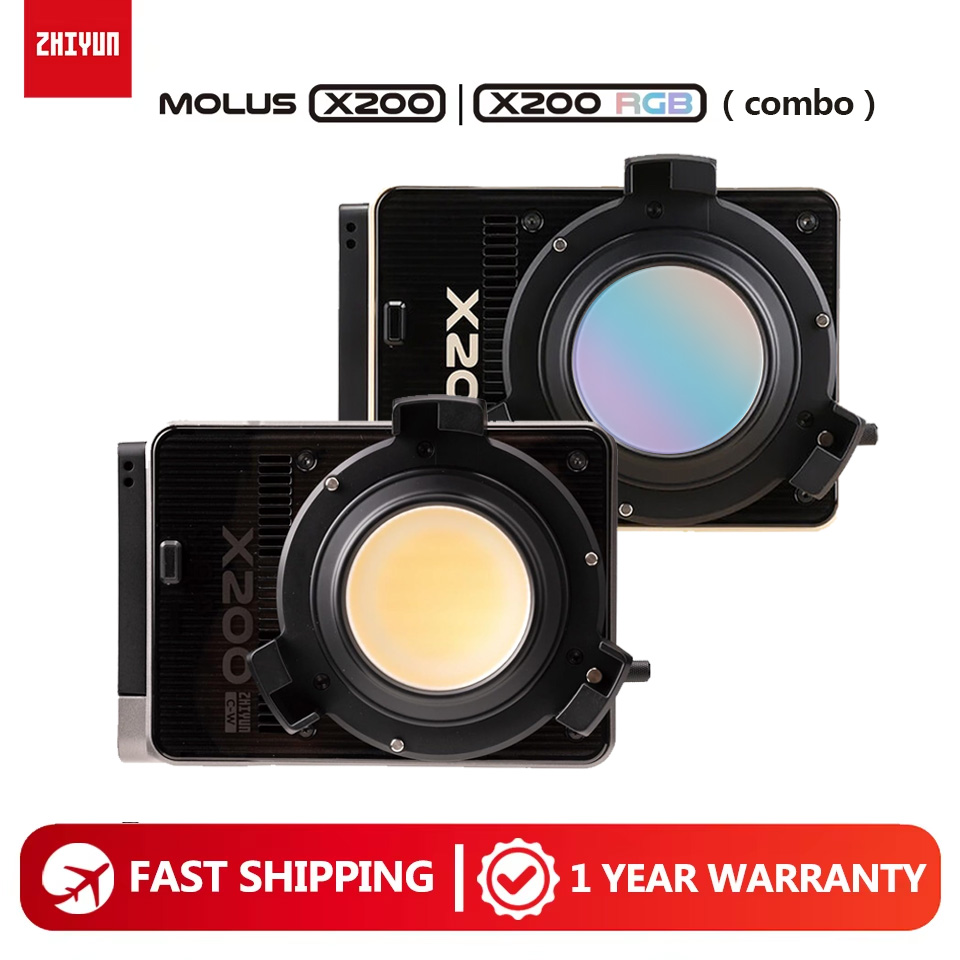 ZHIYUN MOLUS X200 X200RGB Comb - đánh giá và giá X200 Photography Kit
