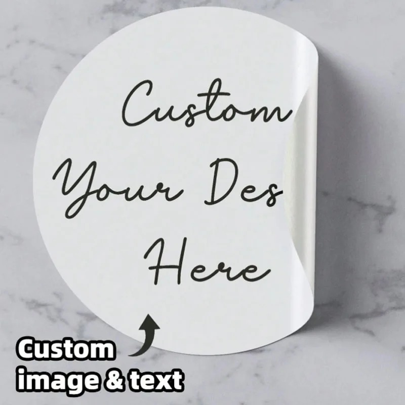 Custom round stickers, persona - đánh giá và giá Photography Logo