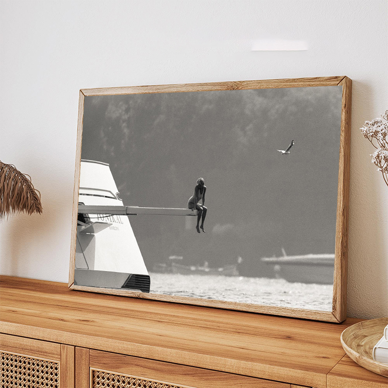 1pc frameless Canvas Painting  - đánh giá và giá Photography Vintage