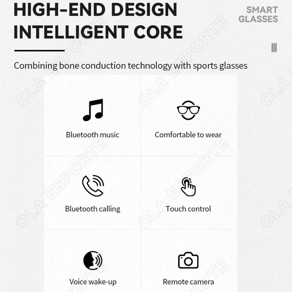 NEW Smart Glasses V5.3 Bluetoo - đánh giá và giá Photography Outdoor
