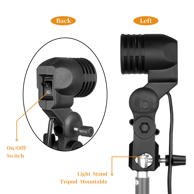 Dây Cáp Dài 1.8M Dây Đèn Đứng  - đánh giá và giá Photography Umbrella Lighting Kit