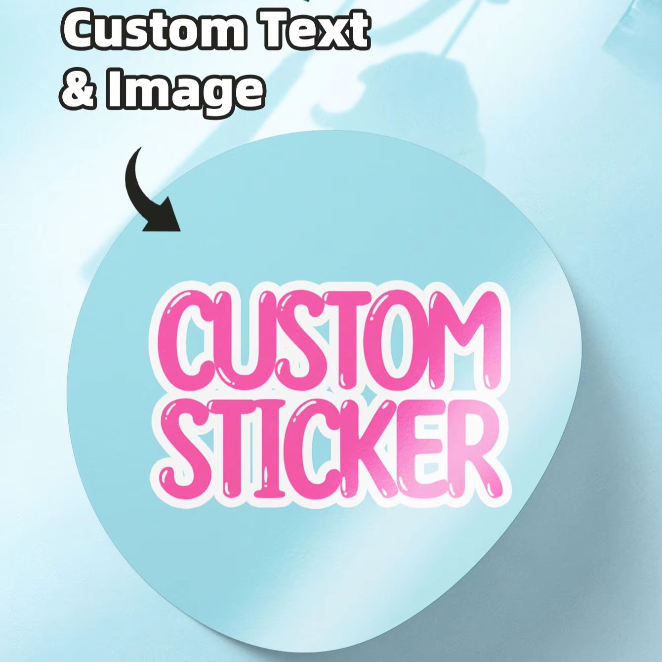 1-120PCS Custom Round Waterpro - đánh giá và giá Photography Logo
