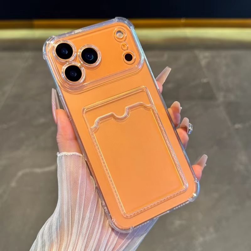 Transparent Card Slot Holder C - đánh giá và giá Lens Case Pouch