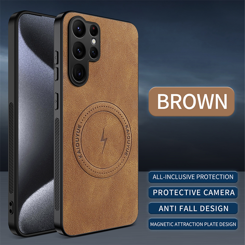 Magnetic Leather Case for Sams - đánh giá và giá Photography Kit Samsung S26 Ultra