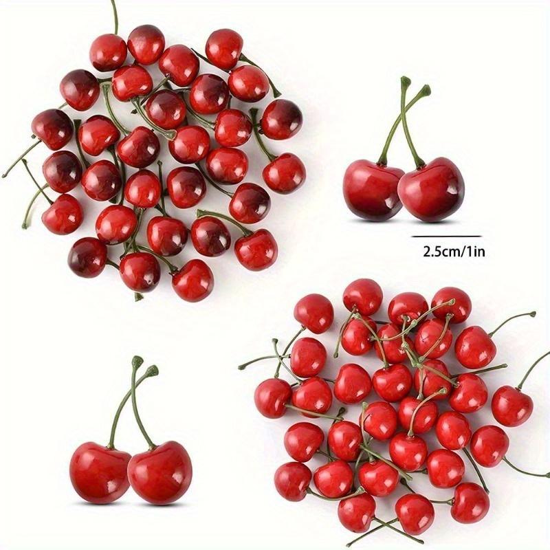 30Pcs Fake Cherry Artificial F - đánh giá và giá Photography Of Food