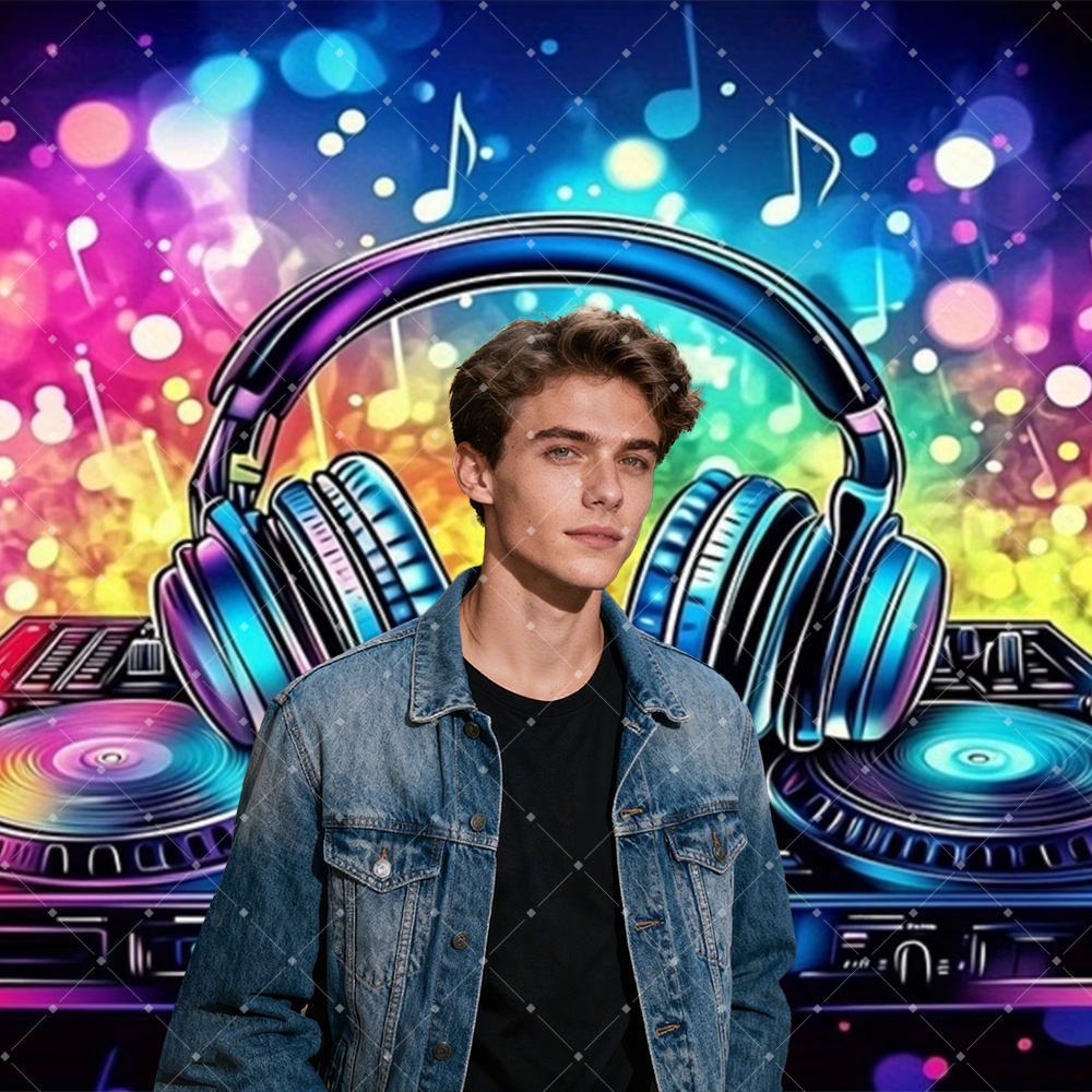 Hip Hop Music DJ Party Decorat - đánh giá và giá Photography Aesthetic
