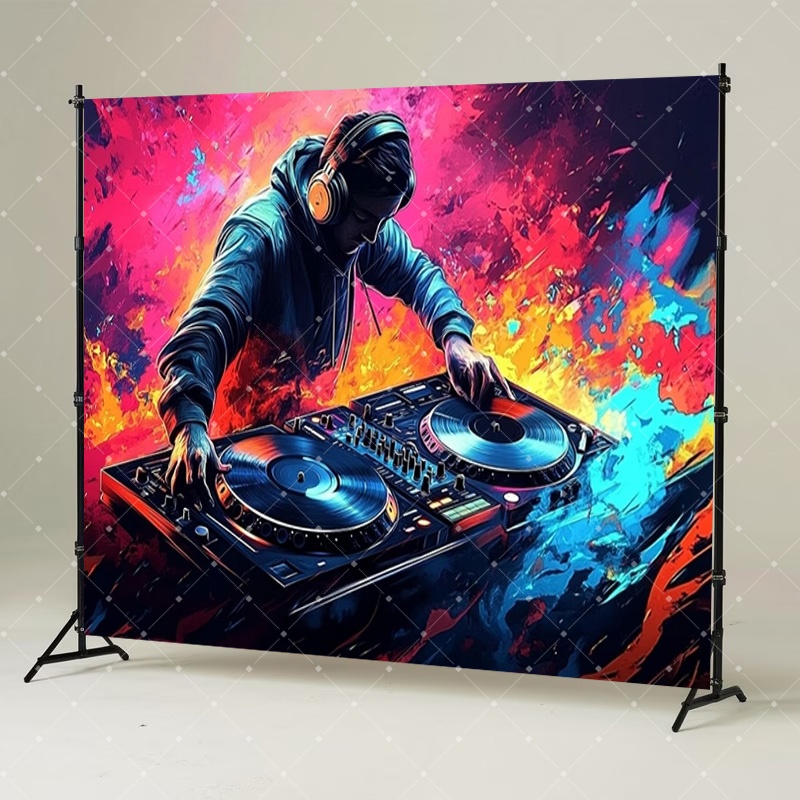 Hip Hop Music DJ Party Decorat - đánh giá và giá Photography Aesthetic