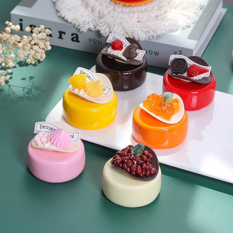 1PC Artificial Fruit Cake Bisc - đánh giá và giá Photography Of Food