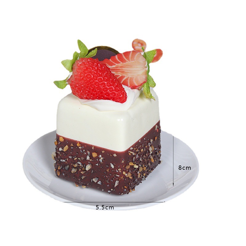 1PC Artificial Fruit Cake Bisc - đánh giá và giá Photography Of Food