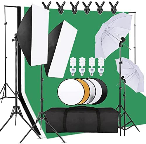 Cost-effective  Photo Studio E - đánh giá và giá Backdrop Stand Kit