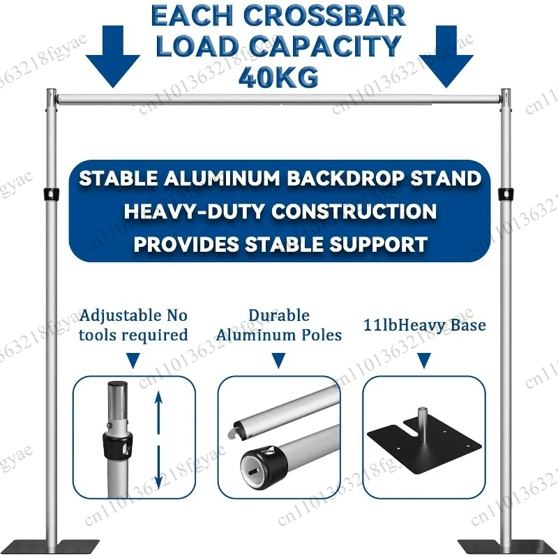Heavy Duty Backdrop Stand, 10x - đánh giá và giá Backdrop Stand Kit