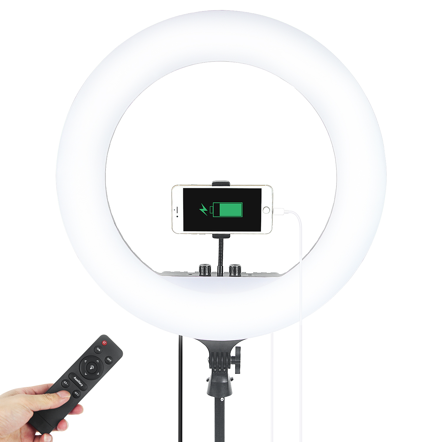Fusitu FT-54 LED Ring Light Di - đánh giá và giá Photography Umbrella Lighting Kit