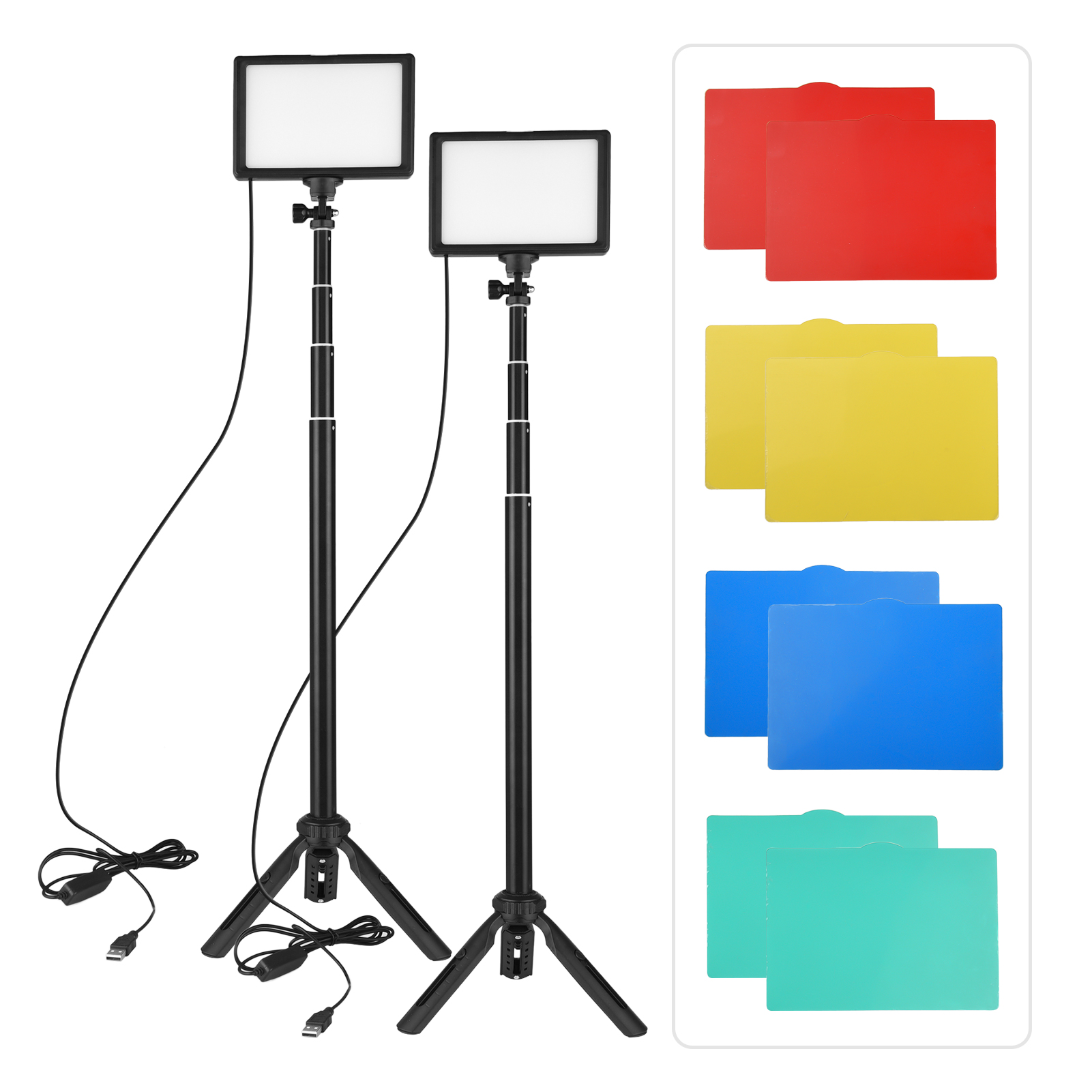 Andoer 2pcs LED Video Light Ki - đánh giá và giá Photography Umbrella Lighting Kit