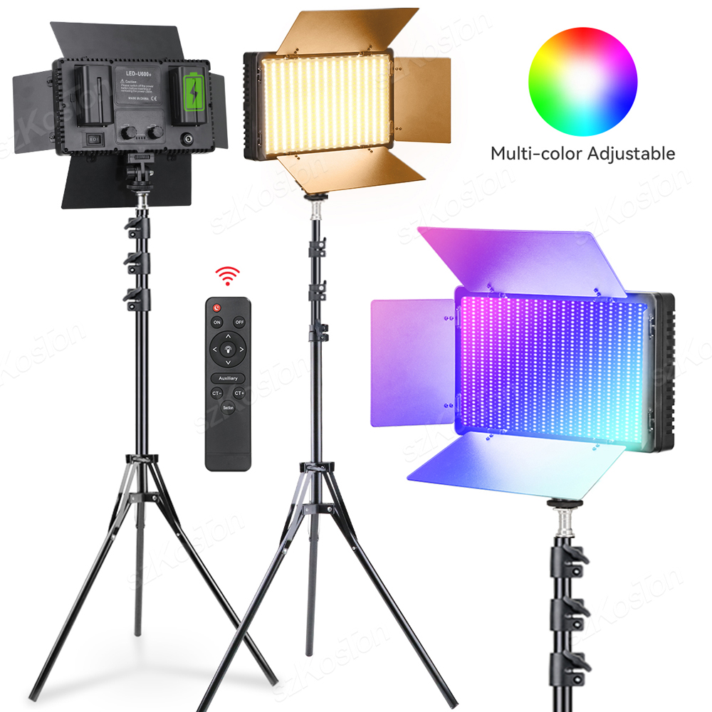 RGB Photography Video LED Fill - đánh giá và giá Photography Umbrella Lighting Kit