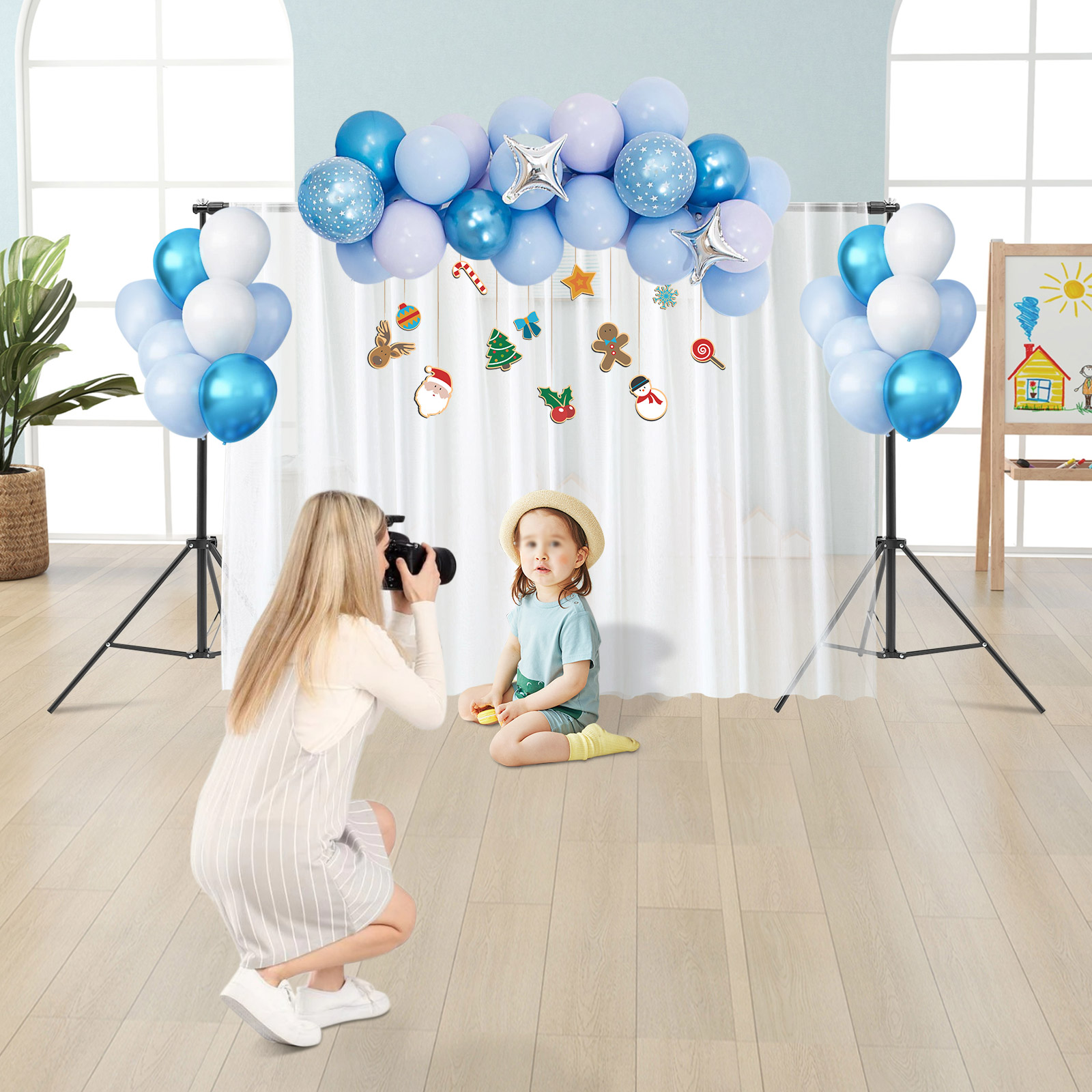 Photo Background Stand Kit, Po - đánh giá và giá Backdrop Stand Kit