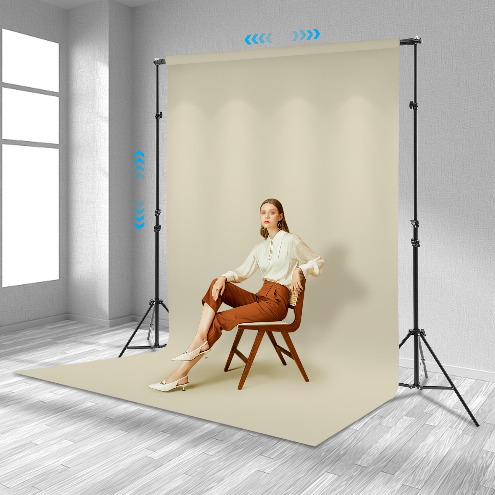 Photo Background Stand Kit, Po - đánh giá và giá Backdrop Stand Kit