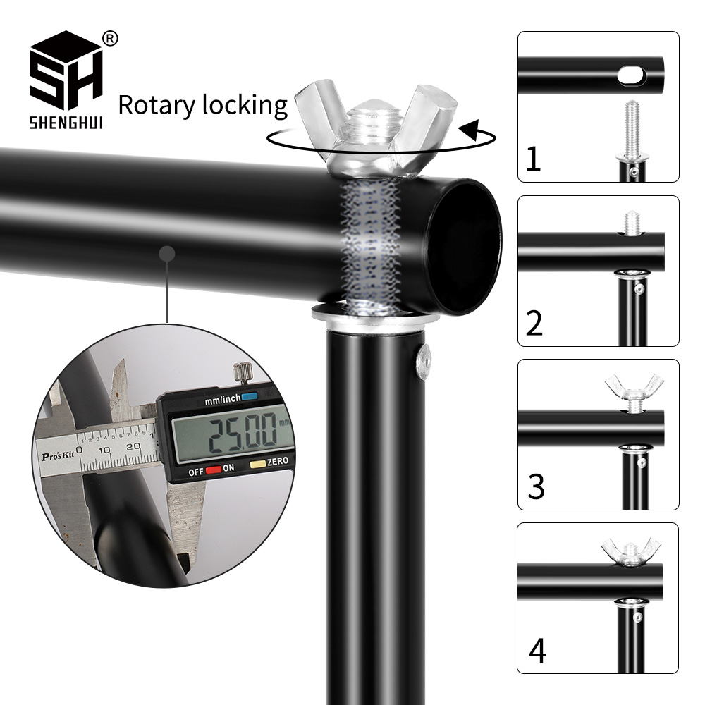 Photo Studio Background Photog - đánh giá và giá Backdrop Stand Kit
